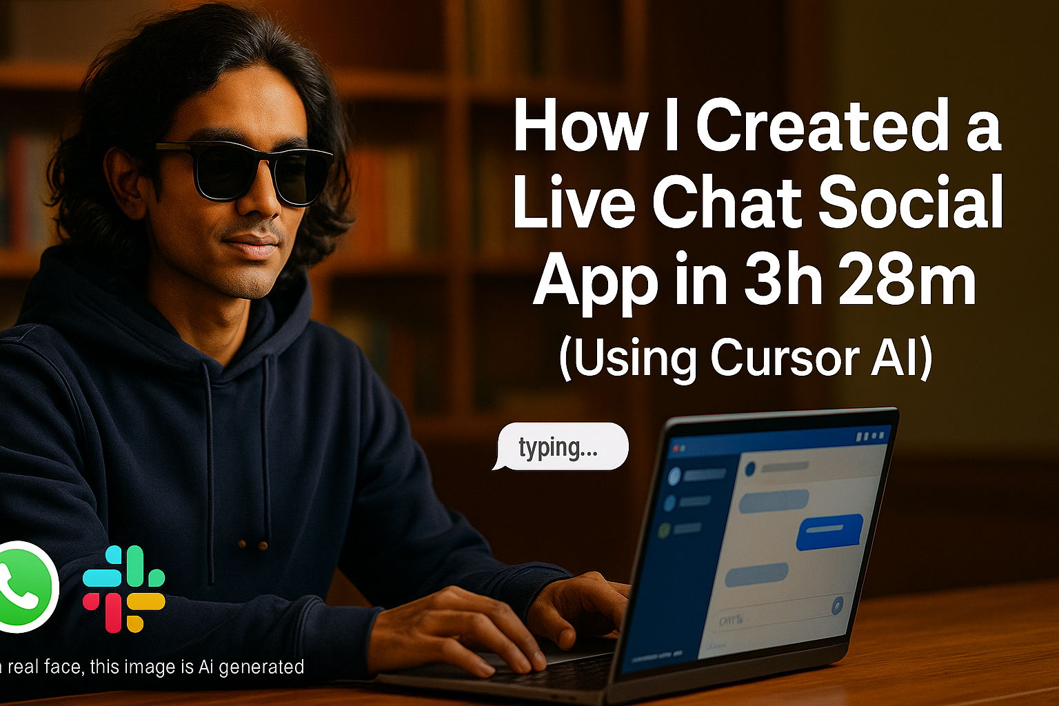 I Built a Social Media Web App with Real-Time Chat System in 3 Hours 28 Minutes